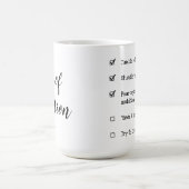 Cup of Ambition Coffee Tasse (Checkbox) (Mittel)