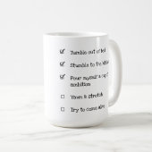 Cup of Ambition Coffee Tasse (Checkbox) (VorderseiteRechts)