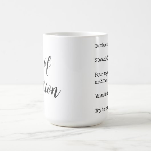 Cup of Ambition Coffee Tasse (Liste) (Mittel)