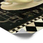Cup of Cappuccino Poster (Ecke)