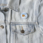 Cup of Cat-feine Kawaii Style Button (Beispiel)