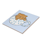 Cup of Cat-feine Kawaii Style Fliese (Seite)