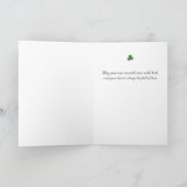 Cup of Cheer St. Patrick's Card Karte (Innenseite)
