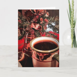 Cup of Christmas Joy Card Feiertagskarte