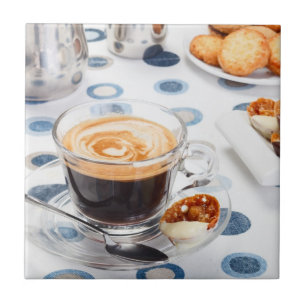 Cup of coffee fliese