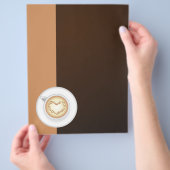 Cup of coffee flyer (Hand)