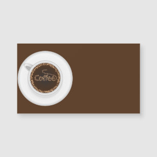 Cup of coffee magnetkarte