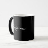 Cup of Happiness: Positive Vibes Coffee Tasse (Vorderseite Links)