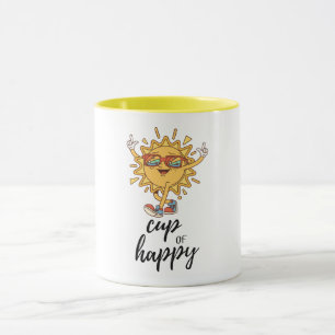 Cup of Happy Sunshine Modern Tasse