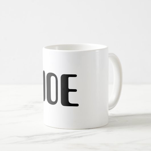 Cup of JOE Kaffeetasse (VorderseiteRechts)