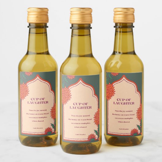 Cup of Laughter Weinetikett (Flaschen)