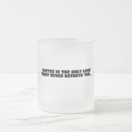 Cup of love and feelings mattglastasse (Mittel)