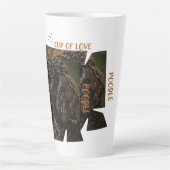 Cup of Love Dog Lover 17oz Large Latte Mug Milchtasse (Vorderseite)