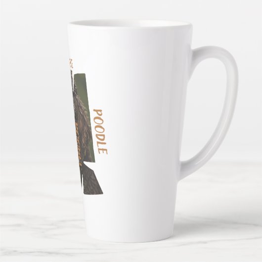 Cup of Love Dog Lover 17oz Large Latte Mug Milchtasse (Rechts)