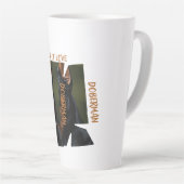 Cup of Love Dog Lover 17oz Large Latte Mug Milchtasse (Rechte Ecke)