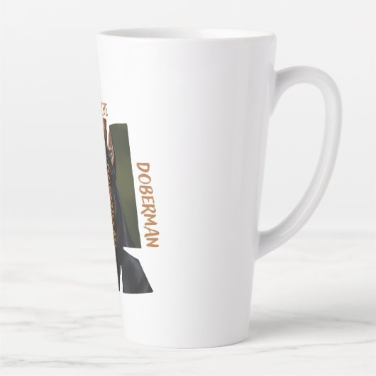 Cup of Love Dog Lover 17oz Large Latte Mug Milchtasse (Rechts)