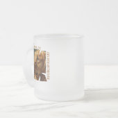 Cup of Love Dog Lover Coffee Mug Gift Ideas Mattglastasse (Vorderseite Links)