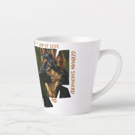 Cup of Love Dog Lover Small 12 oz Latte Mug Milchtasse