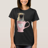 Cup of Mops L Classic T - Shirt 2 (Vorderseite)