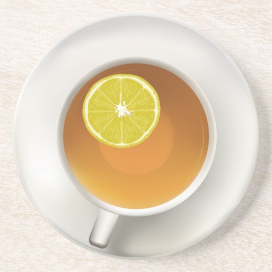 Cup of Tea and Lemon Untersetzer (Vorne)
