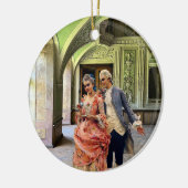 Cup of Tea Keramik Ornament (Links)