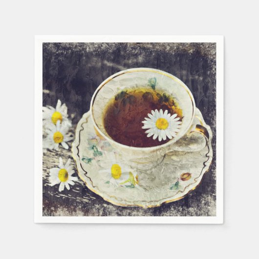 Cup of Tea Paper Napkins Serviette (Vorderseite)