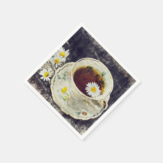 Cup of Tea Paper Napkins Serviette (Ecke)