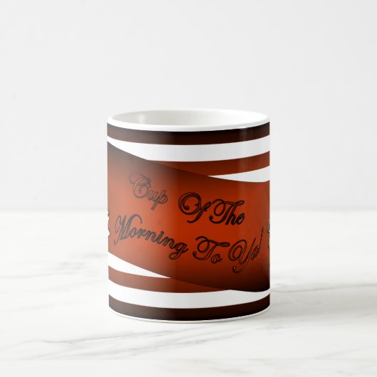 Cup of the Morning to Ya! ~Coffee Bar ~Java~Café~ Kaffeetasse (Mittel)
