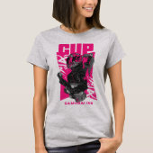 Cup Samurai Ink I T-Shirt (Vorderseite)