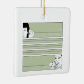 Cup und Streichelefon Keramikornament (Rechts)