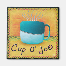 Cup von Joe Coffee Lover Magnet