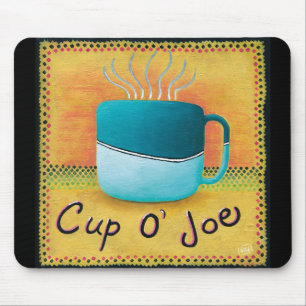 Cup von Joe Coffee Lover Mouse Pad Mousepad