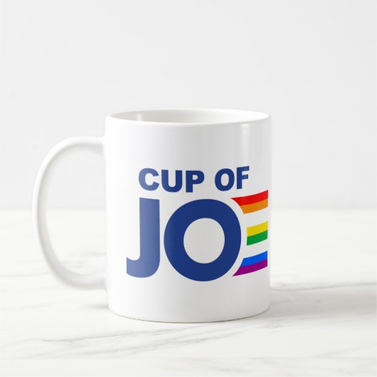 CUP VON JOE PRIDE (LGBTQ) KAFFEETASSE (Links)