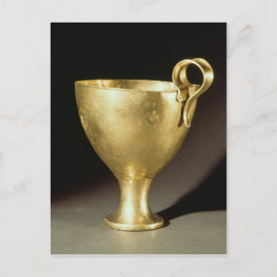 Cup von Shaft Grab IV, Mycenae Postkarte