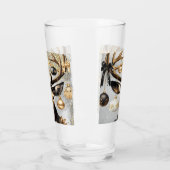 Cup Winter Weihnachten Hirsch - Style Pint Glas (Links)