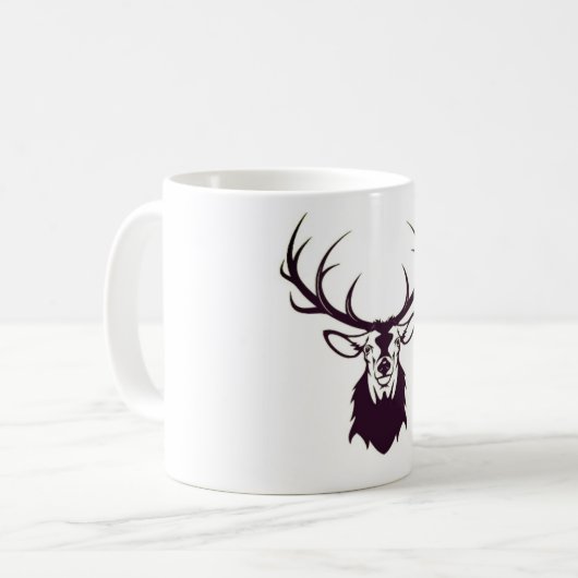 Cup with Deer / Tasse mit Hirsch (Vorderseite Links)