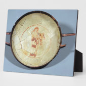 Cup without foot, standing Muse playing the lyre, Fotoplatte (Seite)