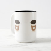 Cup Zweifarbige Tasse (Vorderseite Links)