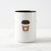 Cup Zweifarbige Tasse (Mittel)