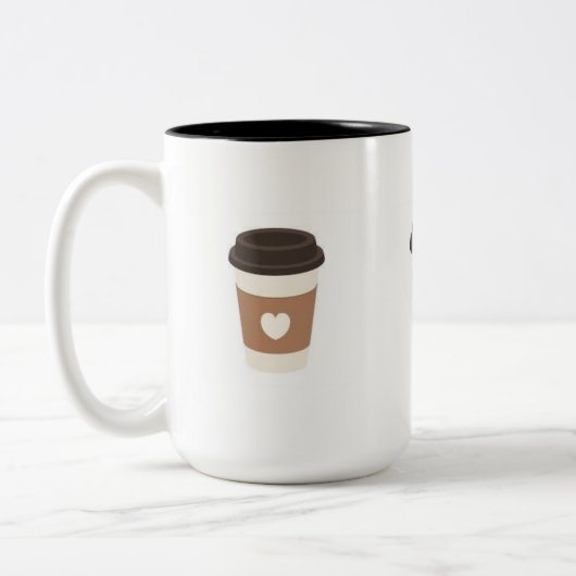Cup Zweifarbige Tasse (Links)