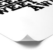 Cupcake a day Sweet Toway Poster (Ecke)