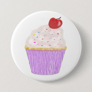 Cupcake-Abzeichen Button
