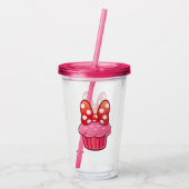 Cupcake-Acryltumbler Acryltrinkbecher (Rückseite)