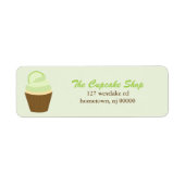 Cupcake Address Labels (Vorne)