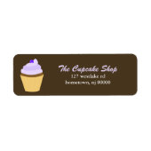 Cupcake Address Labels (Vorne)