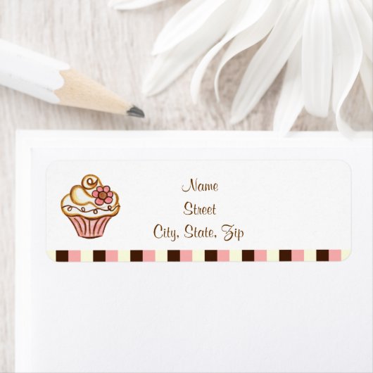 Cupcake Address Labels (Insitu)