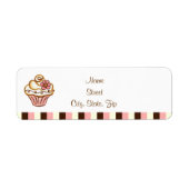 Cupcake Address Labels (Vorne)