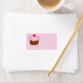 Cupcake Adressaufkleber (Insitu)