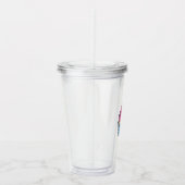 Cupcake - Akrylic Tumbler Acryltrinkbecher (Rechts)
