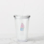 Cupcake - Akrylic Tumbler Acryltrinkbecher (Rückseite)